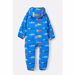 Jamie Puddle Kids Printed Waterproof Rain Suit - 3-4 Yrs, Transport Print