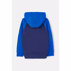 Jack Kids Hoodie - 7-8 Yrs, Blue Tractor Slurry