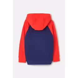 Jack Kids Hoodie - 6-7 Yrs, Red Tractor Slurry