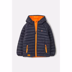Carter Kids Padded Jacket - 1-2 Yrs, Navy Orange