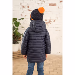 Carter Kids Padded Jacket - 1-2 Yrs, Navy Orange