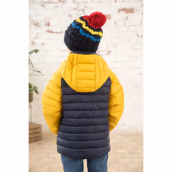 Carter Kids Padded Jacket - 1-2 Yrs, Navy Yellow