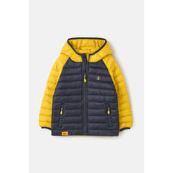 Carter Kids Padded Jacket - 2-3 Yrs, Navy Yellow