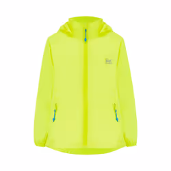 Origin Kids Mini Packable Waterproof Jacket - 2-4 Yrs, Neon Yellow