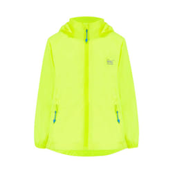 Origin Kids Mini Packable Waterproof Jacket - 2-4 Yrs, Neon Yellow