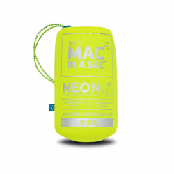 Origin Kids Mini Packable Waterproof Jacket - 2-4 Yrs, Neon Yellow