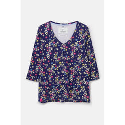 Ariana Womens Top - UK 10, Daisy Print