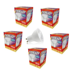 5x Eveready GU10 LED Light Bulbs 3.1W 3000K 250lms Warm White A+
