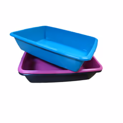 Medium Cat Litter Tray 40cm Plastic Pet Toilet Training Litter Box