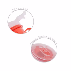1 Microwave Plastic Soup Mug Portable Mug With Lid Airtight Seal 800ml