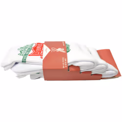 Liverpool FC Sports Socks White Red 8 to 11 UK