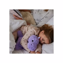 Warmies 13" Heatable Microwavable Baby Dinosaur Purple Soft Toy Wheat Filled & Lavender Scented