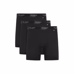 Ted Baker 3-Pack Cotton Boxer Briefs Mens Navy - X-Large, Black