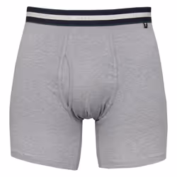 Ted Baker Mens Three Pack Cotton Stretch Breathable Boxer Briefs - M, Dark Denim/Grey Heather/Scarab