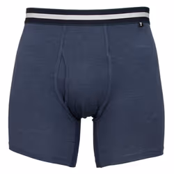 Ted Baker Mens Three Pack Cotton Stretch Breathable Boxer Briefs - M, Dark Denim/Grey Heather/Scarab