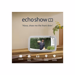 Echo Show 5 | Smart display and alarm clock with clearer sound