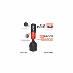 Free Standing Punch Bag Cover - Tear Resistant & Weather Resistant Heavy Boxing Bag Cover Waterproof with Elastic Finishing for Secure Grip - Fits for