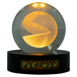 PAC-MAN Crystal Ball Light. Retro Gaming Desk Lamp. USB Powered.