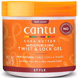 Cantu Shea Butter Hair Twist Lock Gel, Leave-In Conditioning Mist, Leave-In Reapir Cream (Set Of 3)