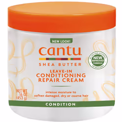 Cantu Shea Butter Curl Activator Cream, Grow Strengthening Treatment, Leave-In Conditioning Cream (Set Of 3)