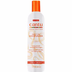 Cantu Shea Butter Curl Activator Cream, Leave-In Conditioning Cream, Daily Oil Moisturizer (Set Of 3)