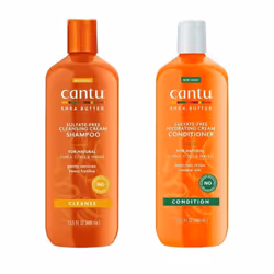 Cantu Shea Butter Sulphate Free Shampoo And Conditioner 13.5Oz Each