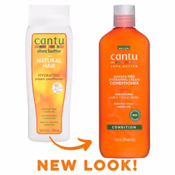 Cantu (Set Of 3) Sulphate Free Shampoo & Conditioner 12Oz With Curl Activator Cream 12Oz.