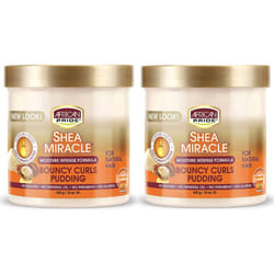 African Pride Shea Butter Bouncy Curl Pudding 425G (Set Of 2)