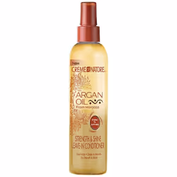 Creme Of Nature Argan Oil Sulfate-Free Shampoo 354Ml, Leave-In Conditioner & Conditioning Treatment (Set Of 3)
