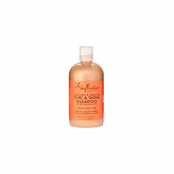 Shea Moisture Coconut Hibiscus Curl & Shine Shampoo,Style Milk, Smoothie (Set Of 3)