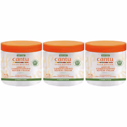 Cantu Shea Butter Leave-In Conditioning Repair Cream, 16Oz (Set Of 3)