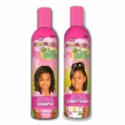 African Pride Dream Kids Olive Detangling Shampoo And Conditioner (Set Of 2)