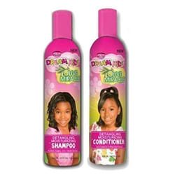 African Pride Dream Kids Olive Detangling Shampoo And Conditioner (Set Of 2)