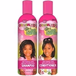 African Pride Dream Kids Olive Detangling Shampoo And Conditioner (Set Of 2)