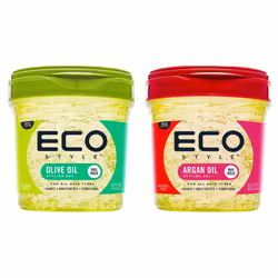 Eco Style Hair Styling Gel Set Olive Oil 473 Ml & Argan Oil 473 Ml (Pack Of 2)