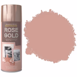 400ml Metallic Rose Gold Rust-Oleum Multi-Purpose Premium Spray Paint