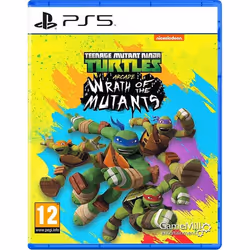 GameMill Entertainment Teenage Mutant Ninja Turtles: Wrath of the Mutants, PlayStation 5, Multiplayer mode, E10+ (Everyone 10 ...