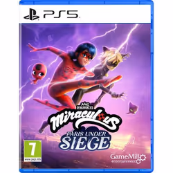 GameMill Entertainment Miraculous: Paris Under Siege, PlayStation 5, Multiplayer mode, E10+ (Everyone 10+)
