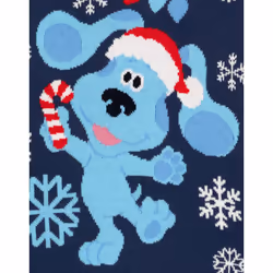 Blue's Clues & You! Christmas Jumper (Boys Blue) - 4-5 Years