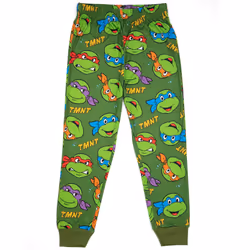 Teenage Mutant Ninja Turtles Short Sleeve Long Leg Pyjama Set (Boys Green) - 8-9 Years