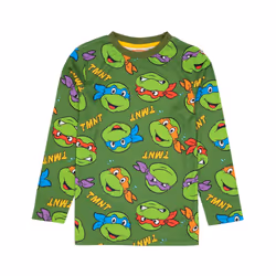 Teenage Mutant Ninja Turtles Short Sleeve Long Leg Pyjama Set (Boys Green) - 9-10 Years