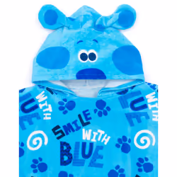 Blue's Clues & You! Poncho Towel (Unisex Kids Blue)