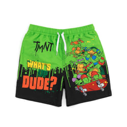 Teenage Mutant Ninja Turtles Swim Shorts (Boys Multicoloured) - 5-6 Years