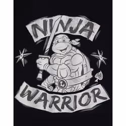 Teenage Mutant Ninja Turtles T-Shirt Adults Mens Womens TMNT Black Top - S