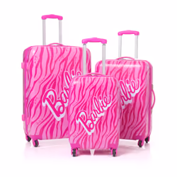 Barbie Large Suitcase (Girls Pink) - Small