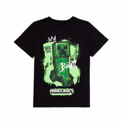 Minecraft Multi-Pack of 2 Short-Sleeved T-Shirts (Boys Multicoloured) - 9-10 Years