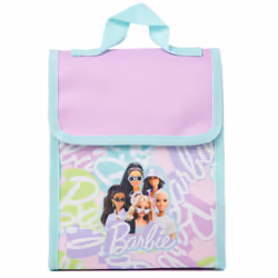 Barbie 4 Piece Backpack Set (Girls Purple)