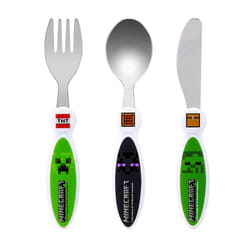 Minecraft Children's Kids 3pcs Cutlery Set