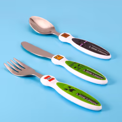 Minecraft Children's Kids 3pcs Cutlery Set