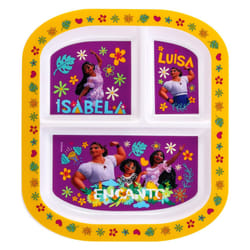 Encanto 3 Section Childrens Divided Breakfast Lunch Dinner Plate